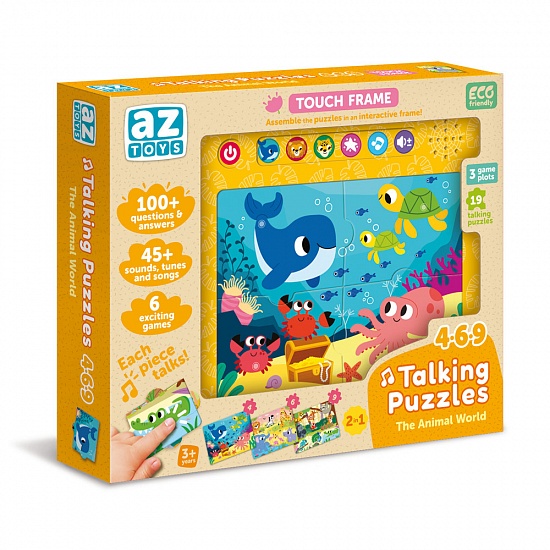 Talking Puzzles 4-6-9 The Animal World