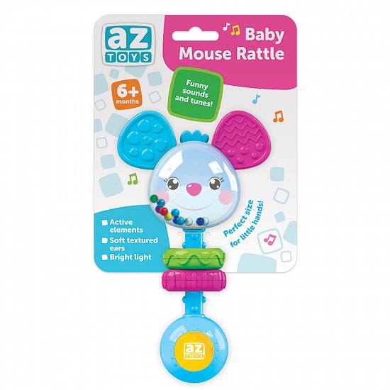 Baby Mouse Rattle