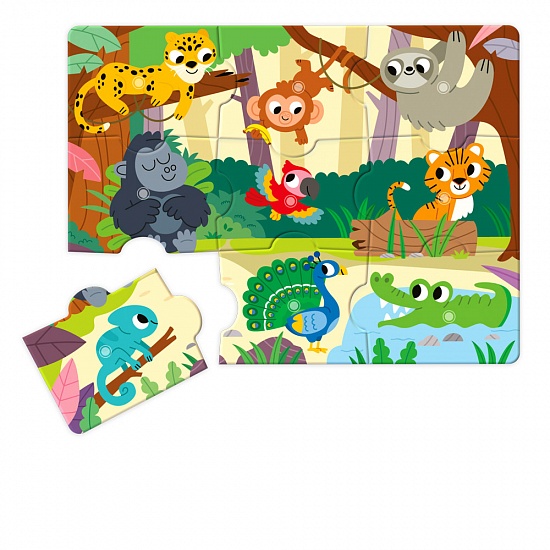 Talking Puzzles 4-6-9 The Animal World