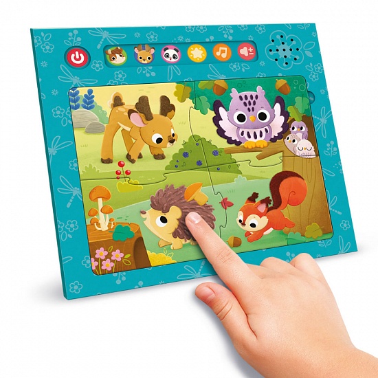 Tactile Talking Puzzles My First Animals